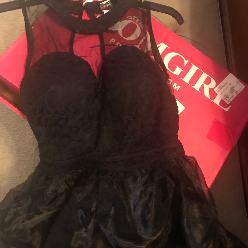 Teen Prom Mesh/Silk Dress